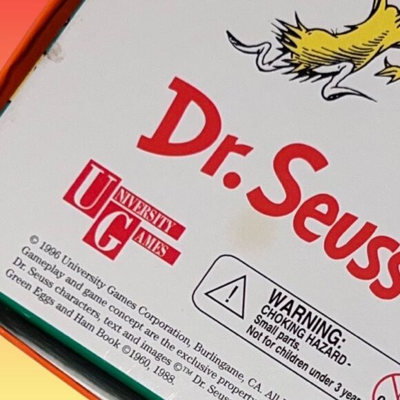 Vintage 1996 Green Eggs and Ham Game Board Game by University Games Dr. Seuss - Picture 7 of 8